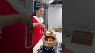 When cooking is your love language ❣️ #cooking #foodvlog #butterchicken #ytshorts #vloglife #shorts