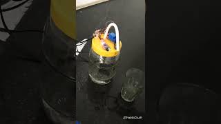 Electronics Mini Project Automatic water dispenser #electronic #project #electric   #technology