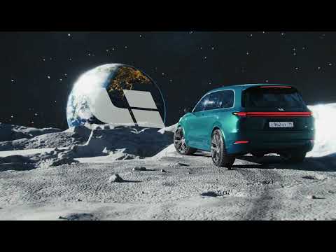 Blender Car Aniation "Lixiang L9 Moon Run"