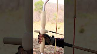 Arrow With Bamboo Bow #diy #craft #youtubeshorts #wood #bamboo