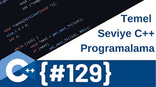 C++ 129 - String İşlemleri 2 | birleştirme, namespace, size(), length(), stoi(), to_string() fonk.