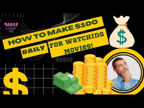 How to make $100 daily for watching movies online!  #affiliatemarketing #makemoneyonline