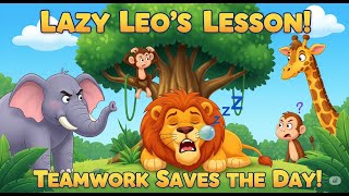 Leo the Lion Was Too Lazy… 🦁😴 Until This Happened!”