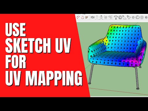 Sketchup Plugin Tutorual || UV Mapping Using Sketch UV