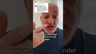 Why Can You Overstay On A Visa, Marry A Citizen, And Get Legal Status?