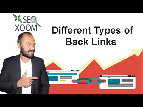 Different Types of Back Links | Lesson 2 SEO XOOM