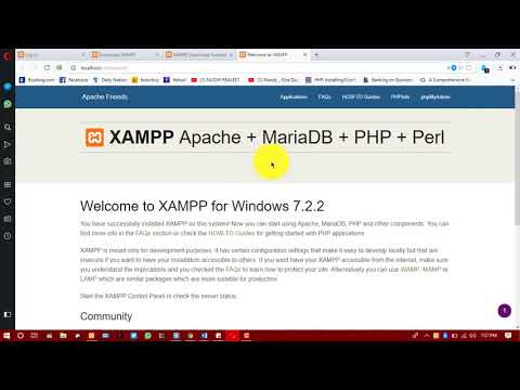 Create database and table using phpmyadmin