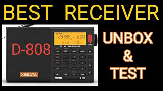 XHDATA D-808 Unbox & Overview 2025 Model