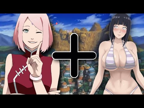 naruto character fusion with sakura