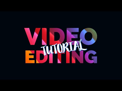 How I edit my YouTube videos - Tutorial