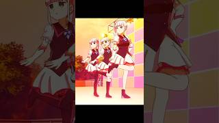𝐀𝐡𝐚𝐫𝐞𝐧 𝐒𝐢𝐬𝐭𝐞𝐫𝐬☆🩵 New idol trio🤭 Aharen Is Indecipherable Season2 episode 2 #anime #shorts #aharen