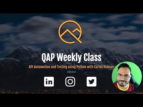 API Automation and Testing using Python with Carlos Kidman