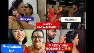 Karwachauth special saas bahu ka pyar 🫶 nazar na lage 🧿| #vlog112 | #sangeetakandari