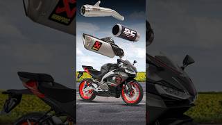 Best Exhaust for Aprilia RS457 #automobile #apriliars457 #rs457 #shorts