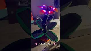 Solar Powered Mechanical Flower #raspberrypi #3dprinting #instructables #flower