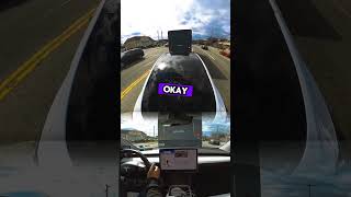 Tesla FSD Fails Tight Lane Change! #fsdbeta