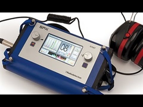 RD547 Water Leak Detector Touch Screen Introduction