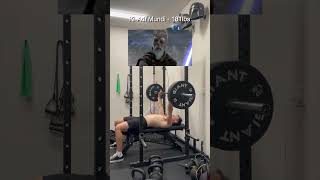 Bench pressing heavier & heavier Jedi