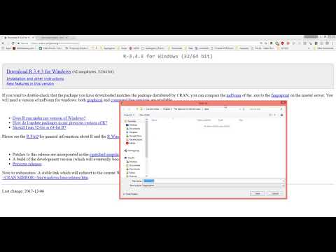 1- Introduction to R - Download R and RStudio