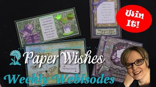 4 Card Ideas Using Perfect Verses & Foiled Cards by Hunkydory Crafts
