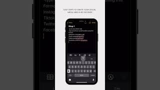Create your social media links offline like this #shorts #youtubeshorts #creativitydecoded #blowup