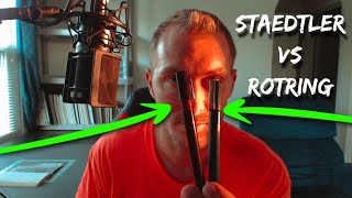 Isograph Technical Pen Update | Staedtler VS Rotring