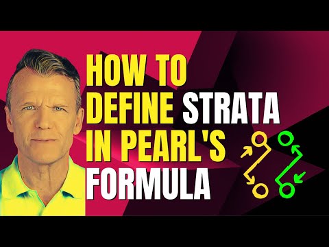 How to define strata for the adjustment formula