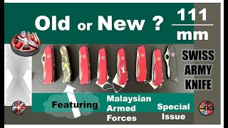 Old or New 111mm? Explore Some Differences #swissarmyknife #exclusive #reviews