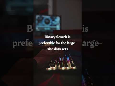Linear Search vs Binary Search #Algorithm #CodeOptimization #EfficientSearch #programming #shorts