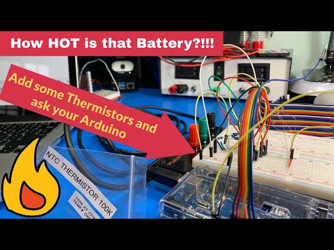 Arduino Multi Temp Sensor Using NTC Thermistors