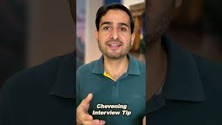 Chevening Interview Tips | Positive View #shorts
