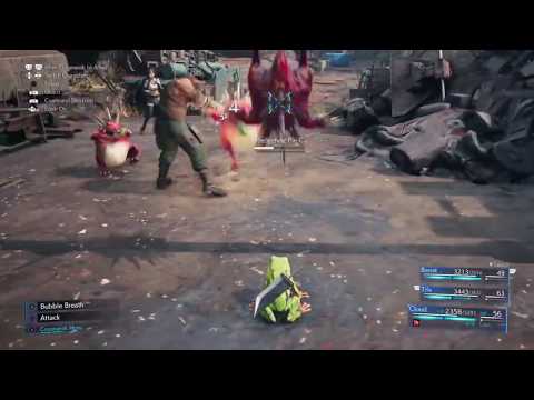 Final Frogtasy 7 - Discovering what happens when Cloud wears the enfeeblement ring