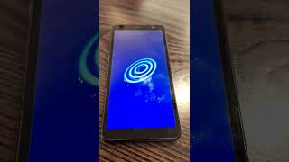 My TCL A3 (SafeLink Wireless) smartphone booting up
