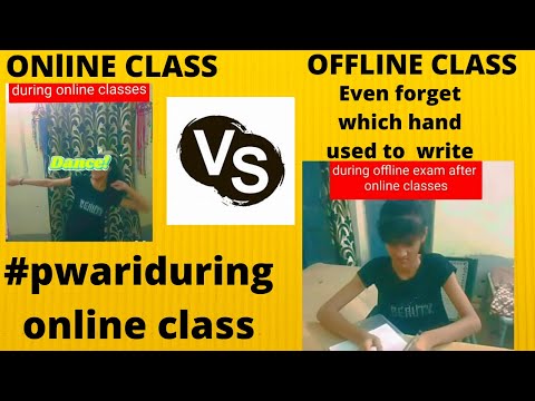 Online class vs offline classe