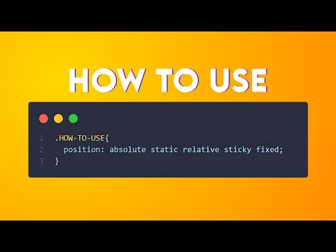 Learn CSS Positions in 5 Minutes