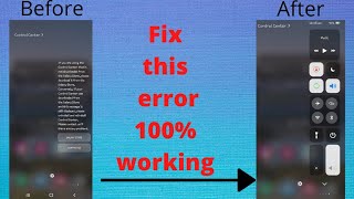 [Update Video] Fix edge panel Control Center errors|| Internt Problems|| by Ask Me Dhruv Gupta
