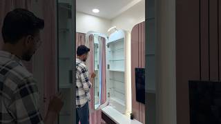 Dressing table mirror as per vastu #dressing #vastu #rotating #mirror #bedroomdesign #yputubeshorts