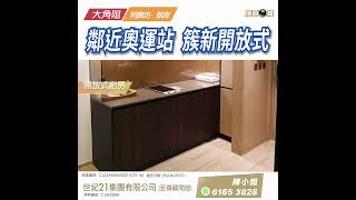 【落區睇樓】利奧坊·凱岸 簇新開放式戶 近港鐵奧運站〡二手樓盤