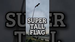 Tajikistan Has a Tall Flagpole