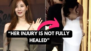 Seohyun of Girls’Generation Seen Hosting the 2024 KBS Drama Awards While Using a Cane Due to Limping