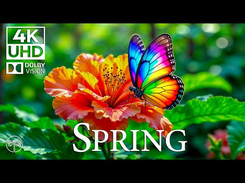 Healing with Butterflies 4K 🎼🪲 | Calming Piano & Gentle Nature Film