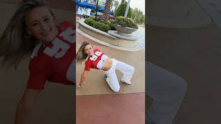 Paint this town red red red!! ❤️🚨‼️@kyliecantrall  #disney #music #descendants #ootd #shorts