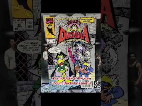 Comic book of the day Count Duckula issue 10 made by Marvel Comics March 1990