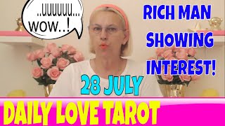 Daily Tarot YOU WILL MEET LOVING BILLIONAIRE WHO WILL SHOCK YOU! July 28, 2025 Daily Tarot Reading