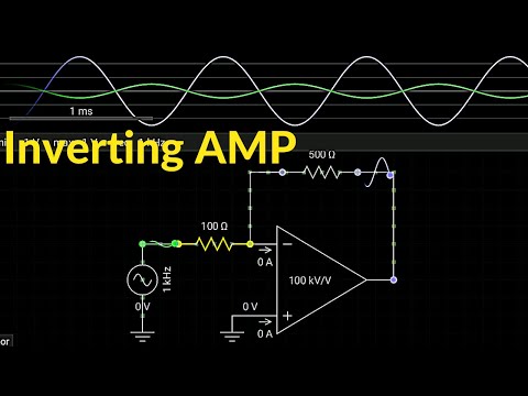 Inverting Amplifier using OP AMP | ETSolutions