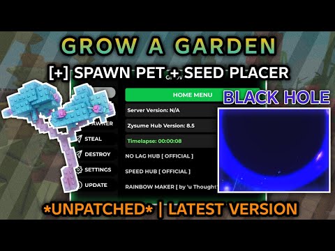 [😱] NEW!! DUPE GROW A GARDEN (SPAWN SEED & PLACE SCRIPT) 🐝 UNPATCH! AUTO BLACK HOLE 🦊 - 2025