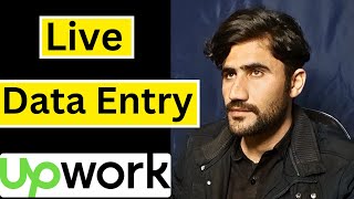 Data Entry Live Work Demo for Beginners  Make Money Online  Typing Job
