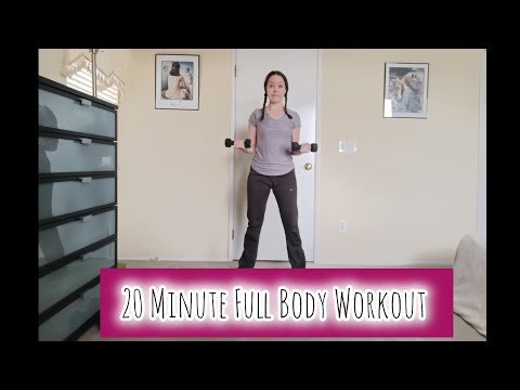 Full Body Home Workout with Dumbbells