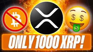 XRP ETFs WILL 4X THE BTC ETFs - 1000 XRP WILL BE ENOUGH - UTILITY WILL DECOUPLE XRP FROM BTC