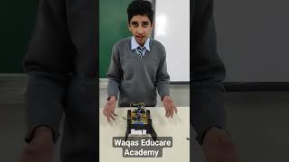 A brilliant stem project! Soccer robot car. #stemeducation #stemproject #stem #scienceproject